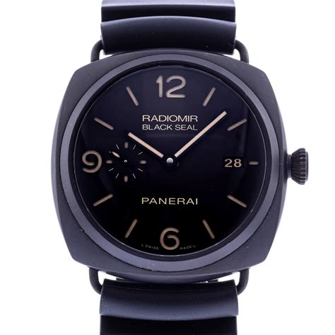 panerai 505|Panerai Radiomir Black Seal PAM 505 Preowned Watch .